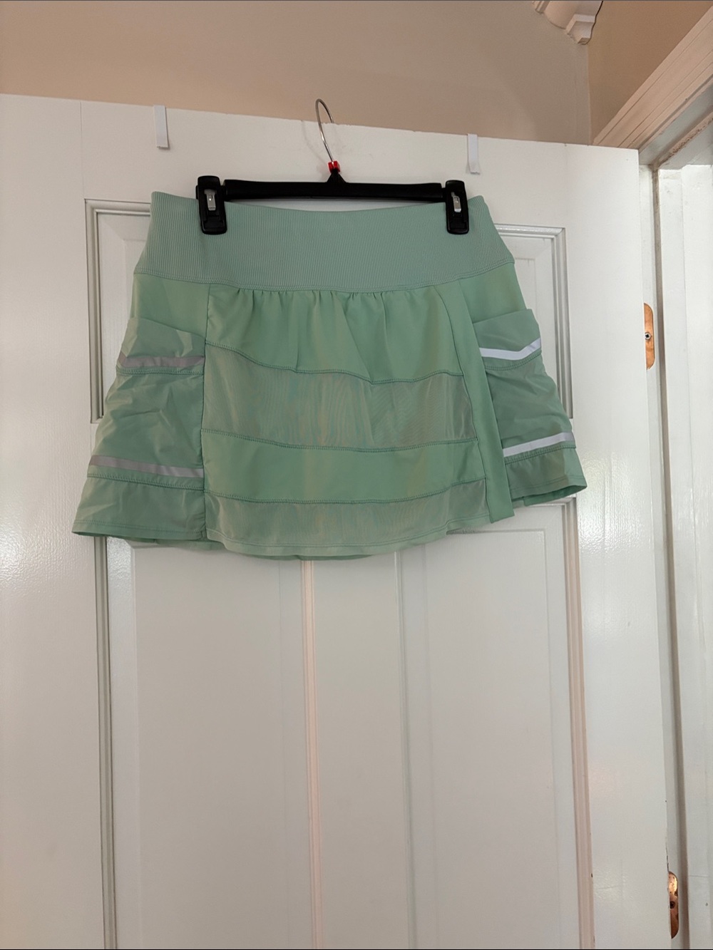 Lucky in Love Mint Green Women’s Active Skort